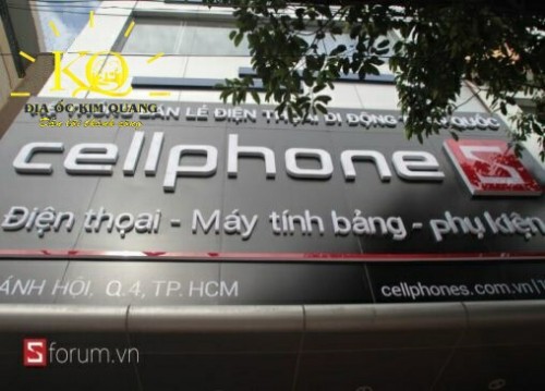 VĂN PHÒNG CHO THUÊ QUẬN 4 CELL PHONE BUILDING